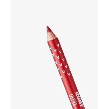 Imagem de Contorno Labial Ruby Kisses Ultra Easy Lip Liner - Red