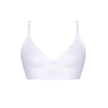 Imagem de Top sem aro com bojo removível loba 41901-001 - LUPO, Branco, GG