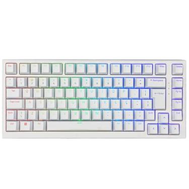 Imagem de TECLADO AKKO MG75 ABNT2 BRANCO SWITCH SILVER V3 PRO