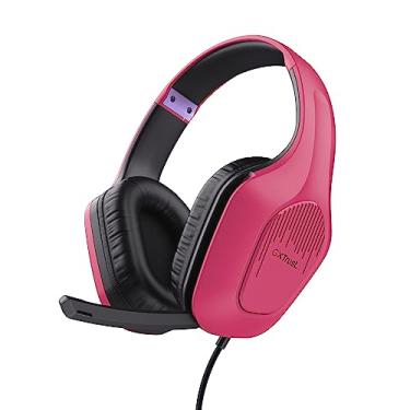 Imagem de Trust Gaming GXT 415P Zirox Fone de ouvido para jogos leve - Pink