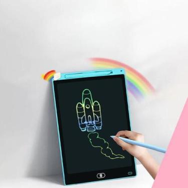 Imagem de Lousa Mágica Tela Lcd 8.5 Polegadas Infantil De Escrever E Desenhar Ta