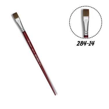 Imagem de Pincel Condor 284-14 Chato Sintético Cabo Longo