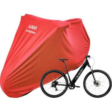 Imagem de Capa Bike Tecido Com Logo Oggi E-bike Flex 200 2022 Urbana - Mz, Verme