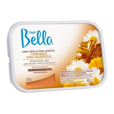 Imagem de Cera Depilatória Quente Camomila 500g - Depil Bella