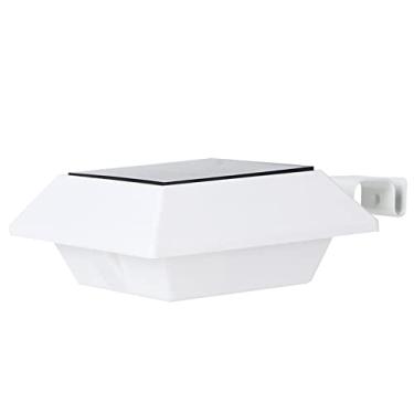 Imagem de Lâmpada de Segurança Externa de Energia Solar Com 6 Luzes LED para Cerca de Montagem na Parede do Caminho do Jardim IP44 à Prova D'água