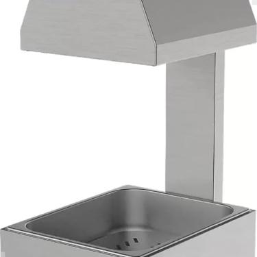 Imagem de Conservador de Fritura Elétrico 1 Cuba Pequena MCF-01CP Metalcubas / 127 Volts