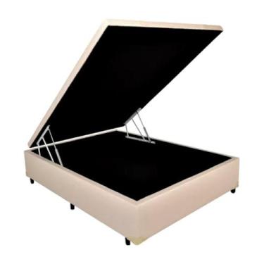 Imagem de Cama Box Baú Solteirão Blindada 110x188x40 cm - Master Box Colchões, C