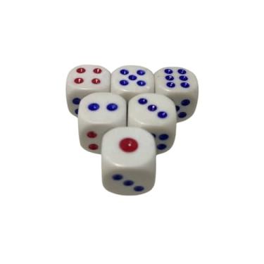 Imagem de Kit 6 Dados de 6 Lados para Dungeons & Dragons, Board Games e Jogos de Tabuleiro - Alta Precisão