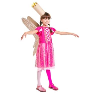 Imagem de Theo e Olivia, Vestido Infantil Fantasia Theodora Princesa Rapunzel Tamanho:6