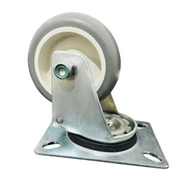 Imagem de RODÍZIO GIRATÓRIO 3 POLEGADAS  DE PVC PARA ATÉ 60Kg - Genesis Pet