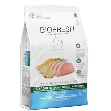 Imagem de Ração Biofresh Cães Adultos Raças Médias Lombo e Abacaxi 10,1 kg