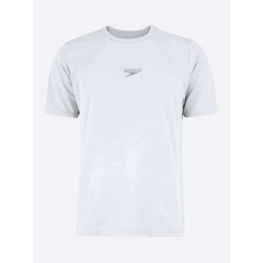 Imagem de Camiseta Speedo Basic Interlock, M, Branco