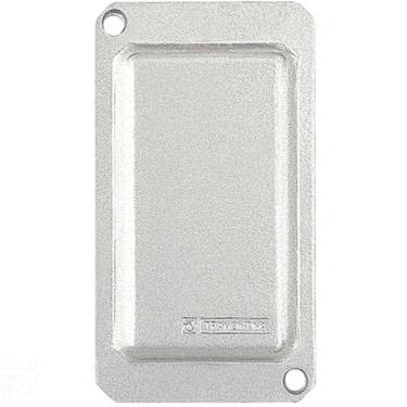 Imagem de Tampa Cega Para Condulete Tramontina Em Aluminio Estampado Tramontina