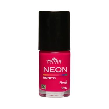 Imagem de Esmalte de Unhas Miss Colors 9ml - Neon - Semi Fosco - Alta Cobertura - Bonito - Coleção Oito Maravilhas