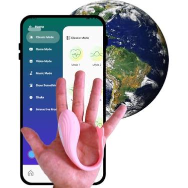 Imagem de Vibrador Bluetooth Controle no Celular Casal App Aplicativo Calcinha Plug Anal(Vibrador)