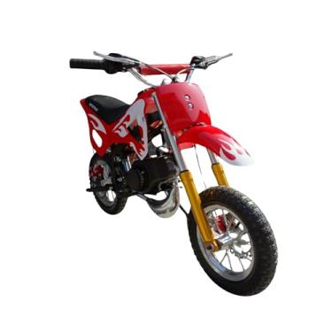 Imagem de Mini Moto Dirt Cross Infantil, 49cc, Motor 2 Tempos (vermelho)