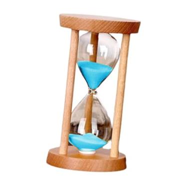 Imagem de WeiLaiKeQi Timer de ampulheta de areia Timer de cronômetro de ortons Multiplural Decor Decor Decor Tabel Office Festival Ornamento de sala de aula, Azul