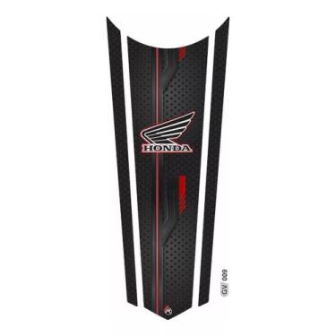 Imagem de Adesivo Faixa Gravata Tanque Resinado CG Honda Cor Disponível  Conform