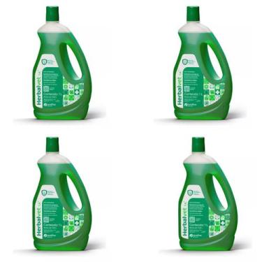 Imagem de Kit 4 Herbalvet T.A. 1L Ourofino Desinfetante Bactericida - Ourofino P
