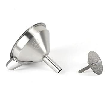 Imagem de Funil do Filtro de Resina de Impressora 3d, 304 Rede de Filtro Removível Em Aço Inoxidável, Via Portátil Alça Lisa para, Elegoo, Criativo 3d ou SLA/DLP/LCD U V 3d Impressão