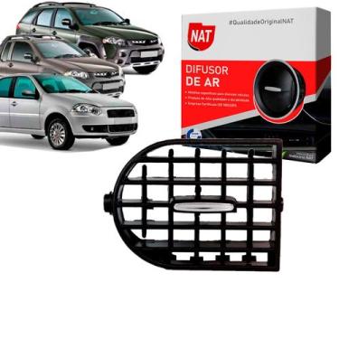 Imagem de Difusor Saida De Ar Palio Adv. 2013 Até 2020 Siena EL 2013 Até 2016 St