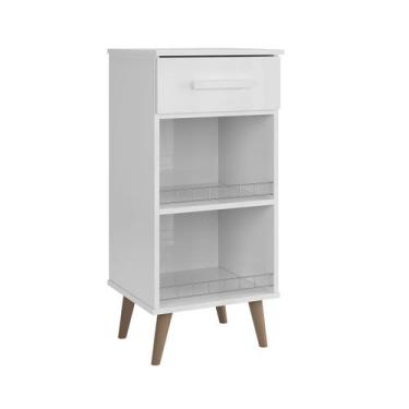 Imagem de Balcão Fruteira Porta Bebedor - Prado Moveis, Branco