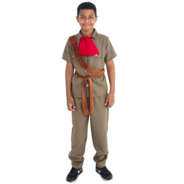 Imagem de Fantasia Cangaceiro Lampião Infantil Masculino Cosplay Cangaceiro (Infantil 03)