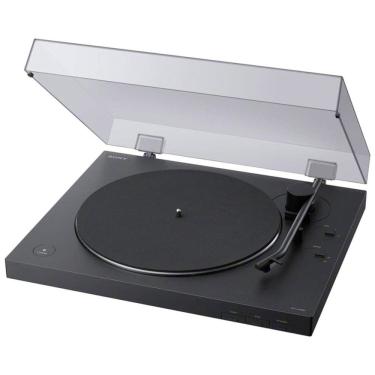Imagem de Vitrola Toca discos de vinil sem fio PS LX310BT Totalmente Automático com Bluetooth e saída USB, 110v, SONY PSLX310BT, Preto