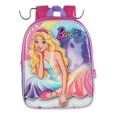 Imagem de Mochila Costas Pequena Creche Petit  Barbie Girl