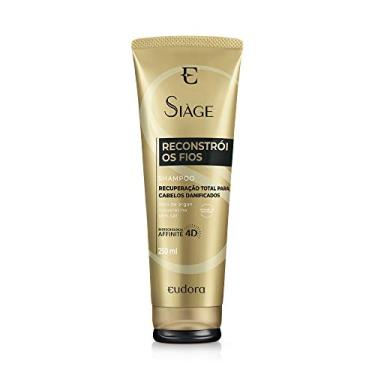Imagem de SIAGE SHAMPOO RECONSTROI OS FIOS 250ml RPCK, Eudora Siàge