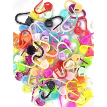 Imagem de Kit Com 200 Marcador De Ponto Cadeado Colorido Tricô Crochê Alfinete Amigurumi – Newz Oferecem Precisão, Facilidade E Uma Organização Extra Para Os Seus Projetos De Tricô, Crochê E Amigurumi