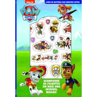 Imagem de Livro Patrulha Canina História com Adesivos Extra