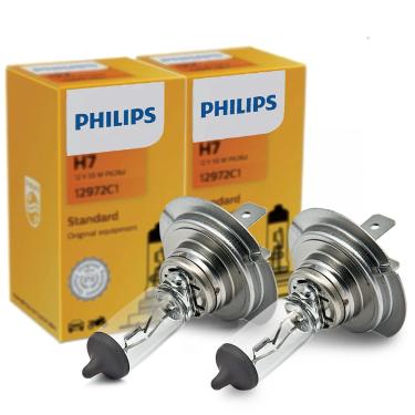 Imagem de 2 Lampadas H7 12v 55w Ambar Kit1991