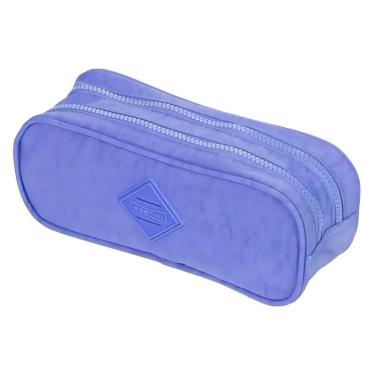 Imagem de Estojo Escolar Infantil Duplo Crinkle Lavanda - Sestini