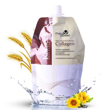 Imagem de Tratamento capilar Karseell Collagen 500mL com óleo de argan e queratina