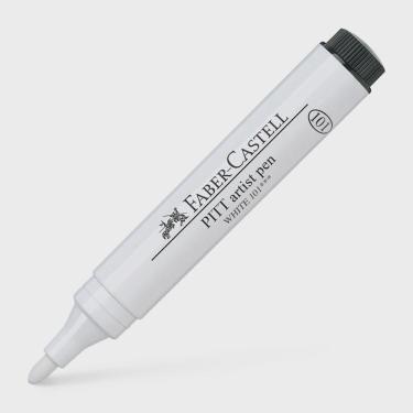 Imagem de Caneta Pitt Big Pincel-branco Faber-castell 167601n