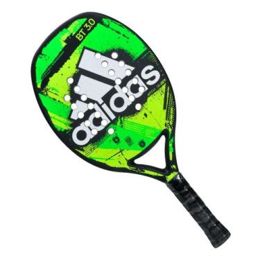 Imagem de Raquete de Beach Tennis Adidas BT 3.0 Preta Verde e Limão