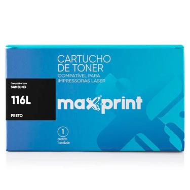 Imagem de Toner Maxprint 5612971 compatível com Samsung MLT-D116L Preto