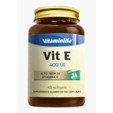 Imagem de Vitamina E 400ui Óleo de Girassol Alto Teor Diversas Quantidades 45 Cá