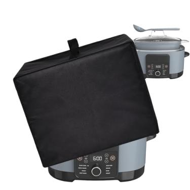 Imagem de CouldyCasi Capa Protetora Contra Poeira Para Panelas Elétricas De Cozimento Lento 8,5 Litros, Resistente, À Prova D'Água, Compatível Com Ninja Mc1001 Foodi Possiblecooker Pro, Panela Elétrica Litros
