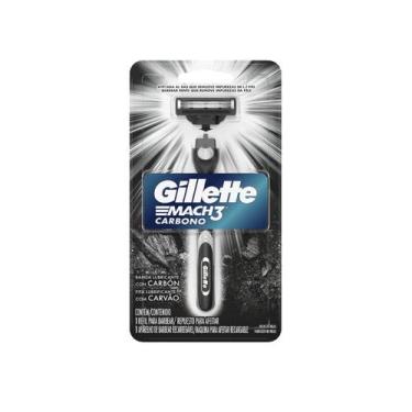 Imagem de Aparelho De Barbear Gillette Mach 3 Carbono - P&G