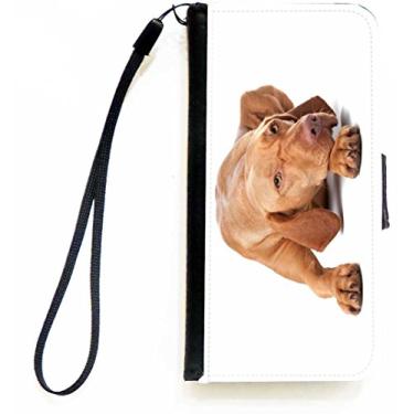 Imagem de Rikki Knight Capa carteira flip Húngara Viszla com design de cachorro com aba magnética para Apple iPhone 5c