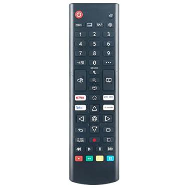 Imagem de AKB76037601 controle remoto de substituição aplicável para LG TV 60UP8000PUR 55UP7000PUA 43UP7000PUA 65UP7000PUA 70UP7670PUB 65UP8000PUR 43LM6370PUB 50UP7000PUA 75UP767601 70PUB 5 5UP8000PUR