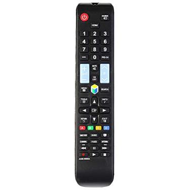 Imagem de ALLIMITY AA59-00594A controle remoto substituído, ajuste para Samsung LCD Smart TV UN32EH4500 UN46ES6100F UN32EH5300 UN40EH5300F UN40ES6100F UN46EH5300F UN32EH5300F UN40ES6150F UN46ES6150F UN46ES7500F