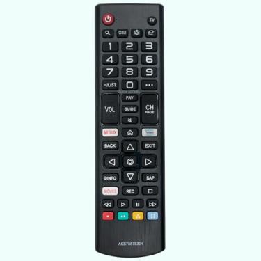 Imagem de AKB75675304 Controle remoto de substituição, adequado para LG HDTV Smart TV 32LM5620BPUA 32LM570BPUA 32LM620BPUA 32LM630BPUB 32LM6350PUA 32LM639BPUB 43LM5700PUA 43LM6300PUB