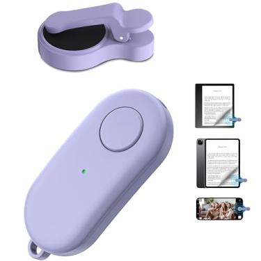 Imagem de Virador de página de controle remoto para Kindle Paperwhite Oasis Kobo eReaders, Kindle Clicker Page Turner Acessórios para iPhone, iPad, tablets Android, leitura de romances, gravação de vídeo da