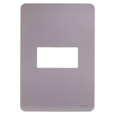 Imagem de Placa 4X2 1 Posto Axis Grey S730101224 Orion Schneider