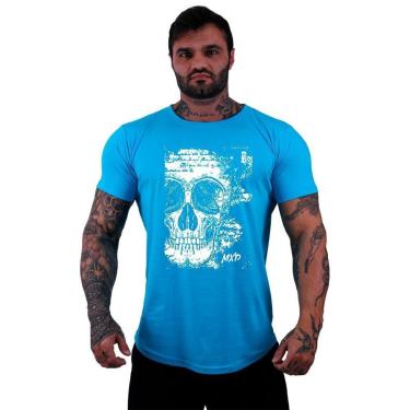 Imagem de Camiseta Longline MXD  Scribbled Skull Masculina-Masculino