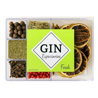 Imagem de Kit Gin Especiarias Fresh 6 Sabores – Pimenta Jamaica, Hortelã, Pimenta Rosa, Cravo, Limão e Alecrim| Ideal para Gin, Drinks, Caipirinhas | Presente Criativo e Gourmet