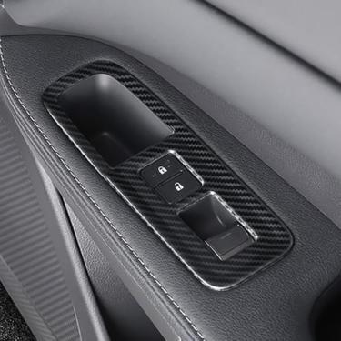 Imagem de Tampa do painel de controle da janela da porta do carro para automóvel moldura de interruptor de elevação de vidro para fechadura de porta adequada para Lexus RX 2023-2025 RX350 RX350h RX450h+ RX500h